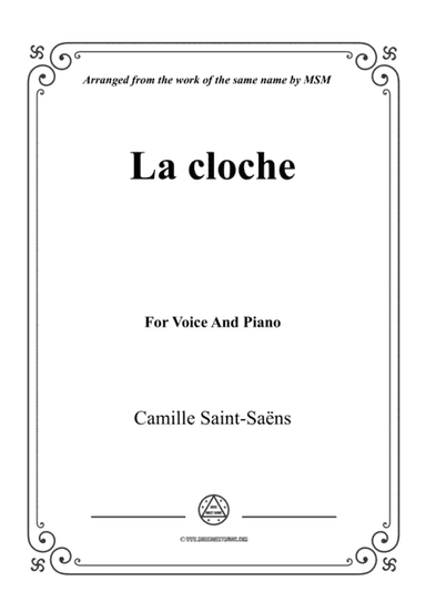 Saint-Saëns-La cloche,for Flute and Piano (arr. MSM)