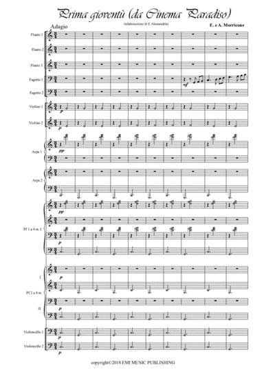 Prima Gioventu (arr. Ester Alessandrini)