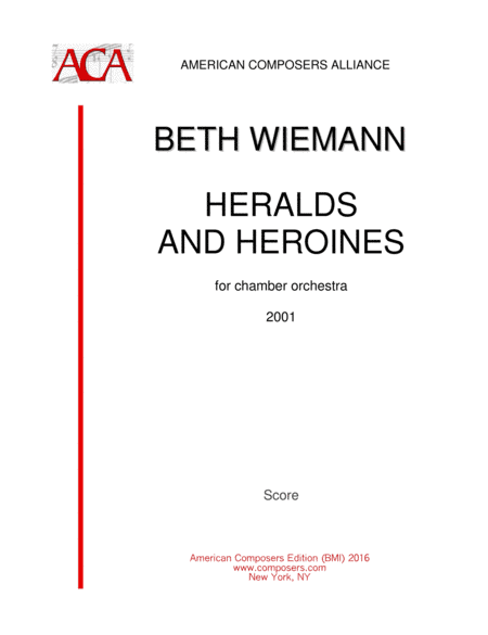 [Wiemann] Heralds and Heroines