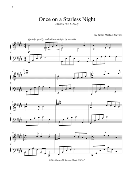 Once on a Starless Night