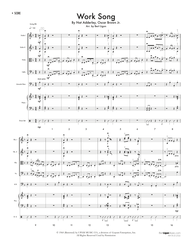 Work Song (arr. Bert Ligon [BertLigonMusic.com])