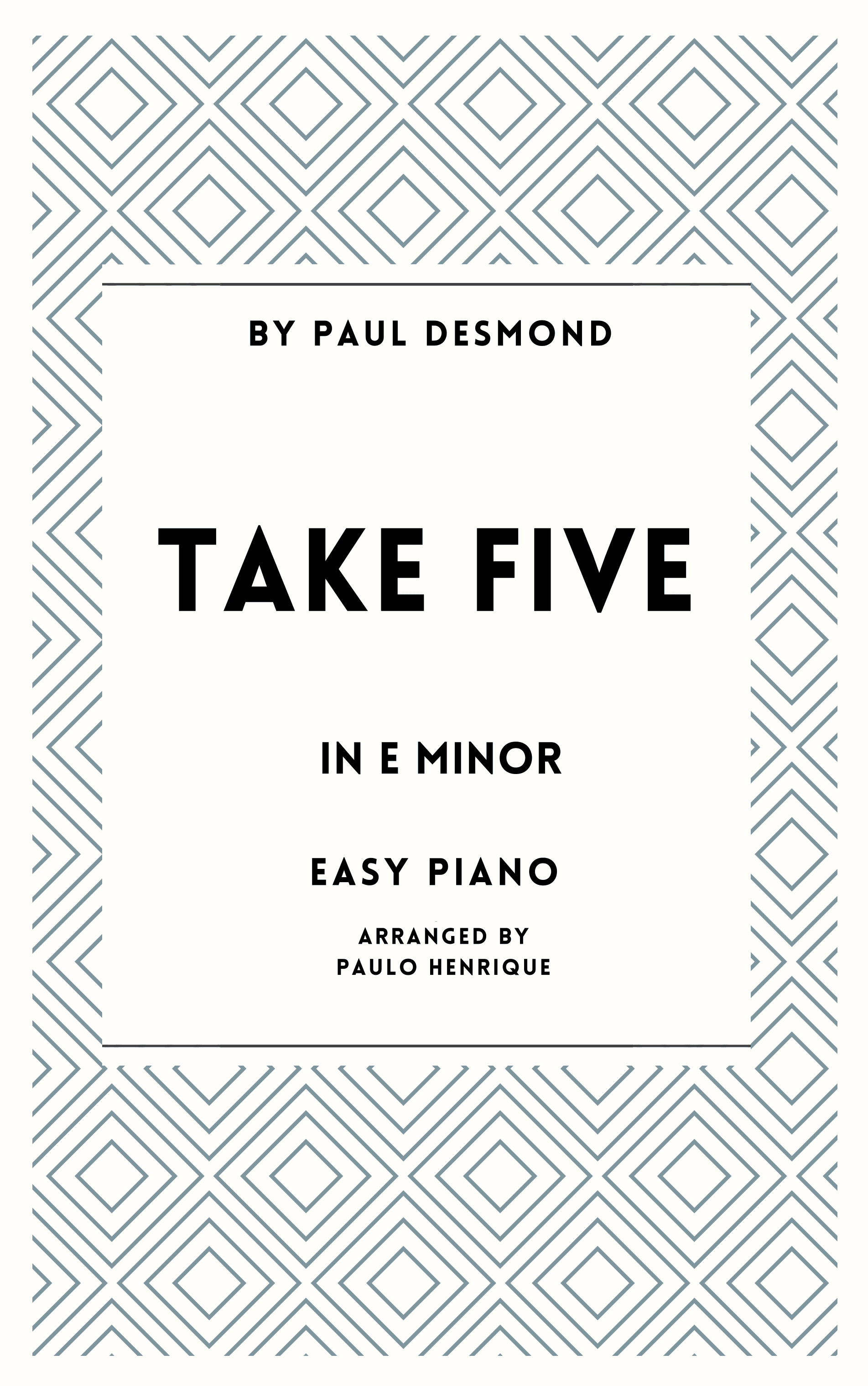 Take Five (arr. Paulo Henrique)