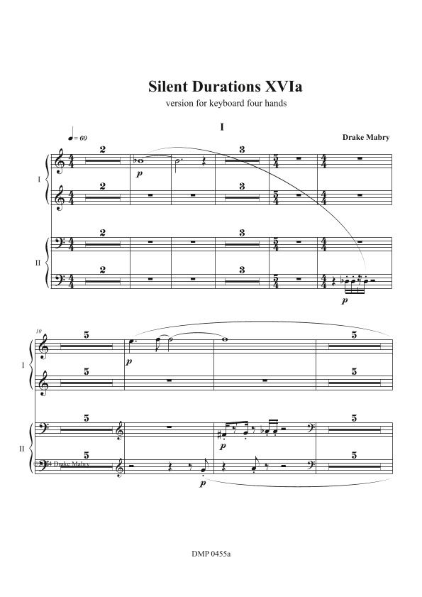 Silent Durations XVIa (a Zen experience)