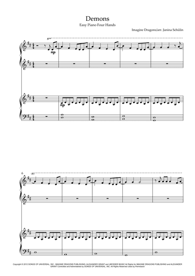 Demons (arr. Janina Schülin)