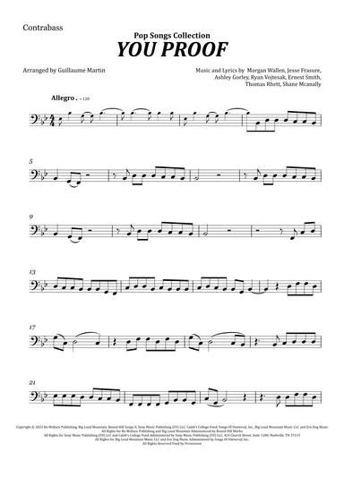 You Proof (arr. Guillaume Martin)