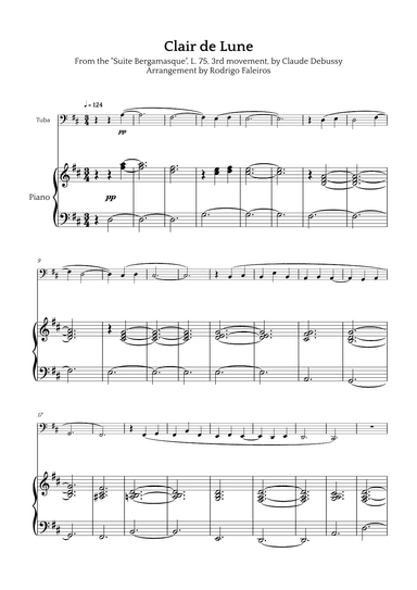 Clair de Lune (arr. Rodrigo Faleiros)