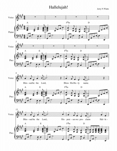 Hallelujah