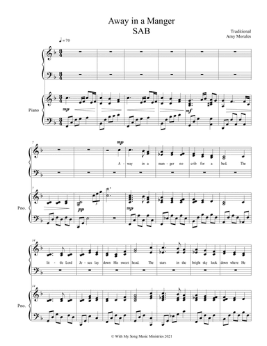 Away in a Manger (arr. Amy Morales)