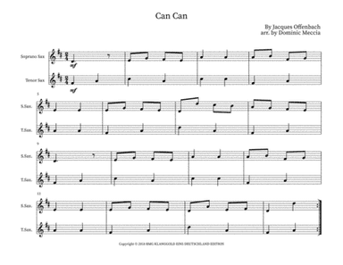 Can Can (arr. Dominic Meccia)