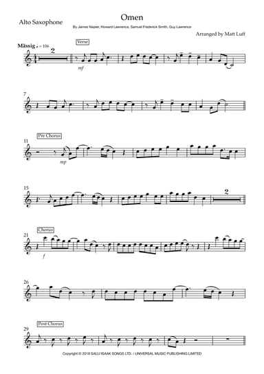 Omen (arr. Matt Luff)