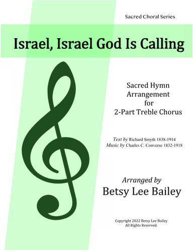 Israel, Israel God Is Calling - SA (arr. Betsy Lee Bailey)