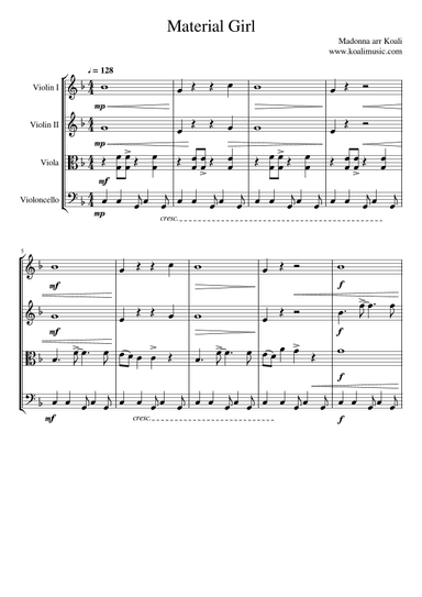 Material Girl (arr. KoaliMusic)
