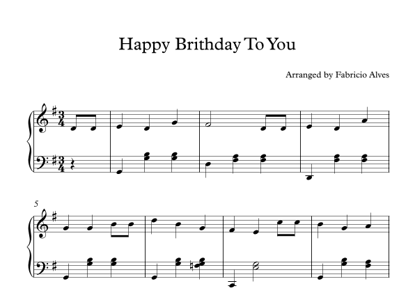 Happy Brithday To You