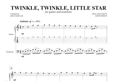 Twinkle Twinkle Little Star (arr. Art.o Artaud)