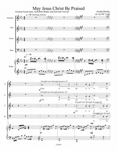 May Jesus Christ Be Praised (arr. D.C. Lytle)