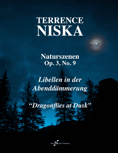 Naturszenen Op. 3, No. 9 "Libellen in der Abenddämmerung"