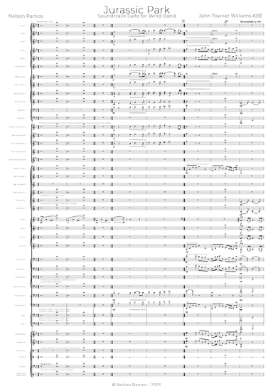 Jurassic Park – Soundtrack Suite for Wind Band (arr. Nelson Ramos)