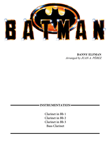 Batman Theme (arr. Juan A. Perez)