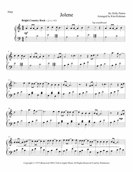 Jolene (arr. Kim Kirkman)