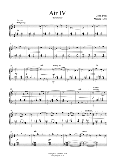Air IV "Sarabande" (1995)