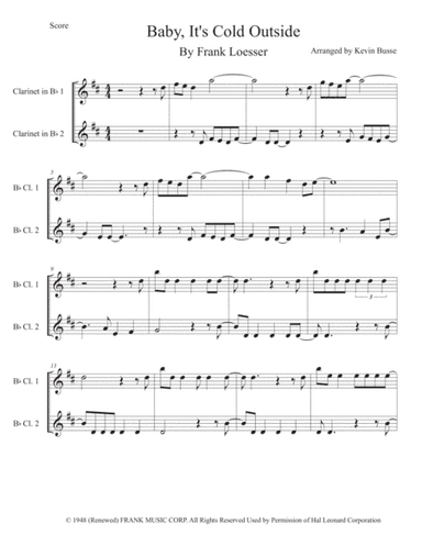 Baby, It's Cold Outside (arr. Kevin Busse)
