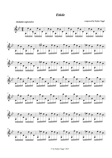 S. Niggl : Etude no.16