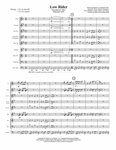 Low Rider (arr. Bandroom.com Publications)