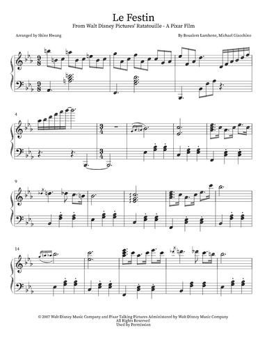 Le Festin (arr. Shine Hwang)