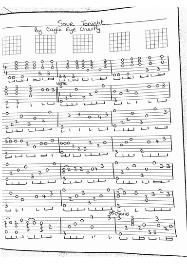 Save Tonight (arr. Alan Oliver)