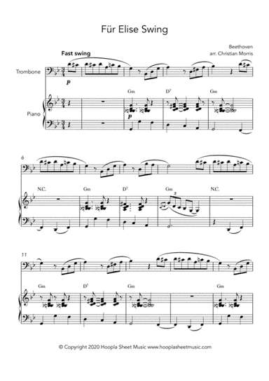 Für Elise Swing (arr. Christian Morris)