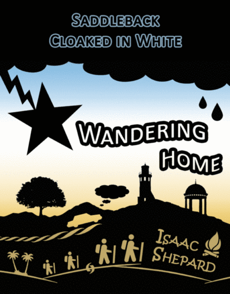 Saddleback Cloaked in White