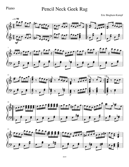 Pencil Neck Geek Rag