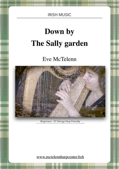 Down By The Sally Garden -intermediate & 27 String Harp | McTelenn Harp Center (arr. Eve McTelenn)