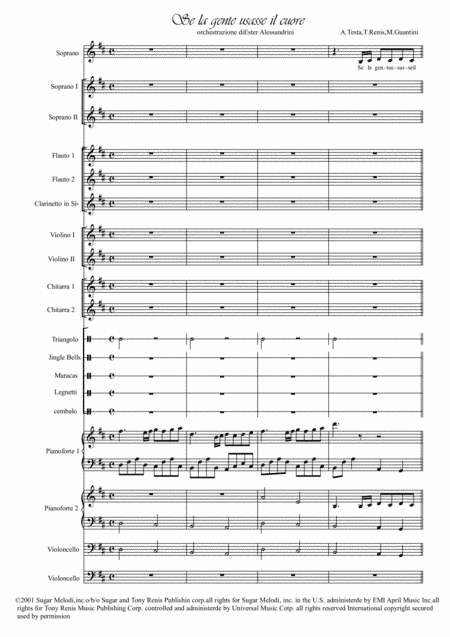 Se La Gente Usasse Il Cuore (arr. Ester Alessandrini)