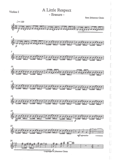 A Little Respect (arr. Johannes Christ)
