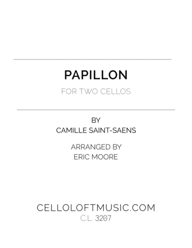 Papillon for Two Cellos (arr. Eric Moore)