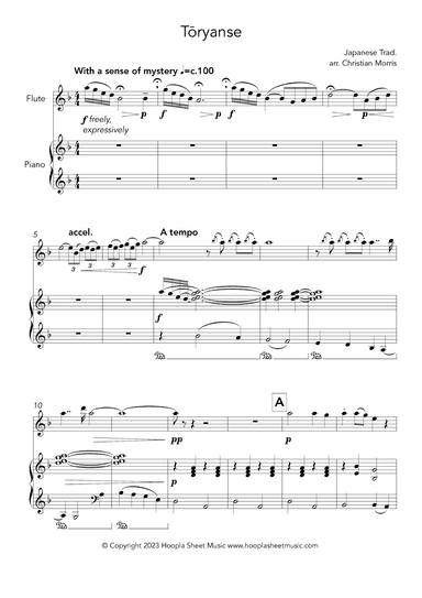 Tōryanse (通りゃんせ) (arr. Christian Morris)