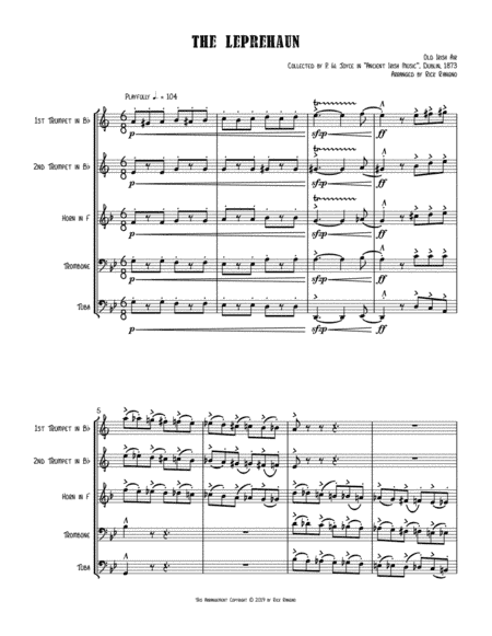 The Leprehaun (arr. Rick Rangno)