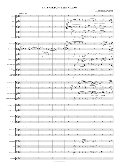 The Banks Of Green Willow (arr. John Ivor Holland)