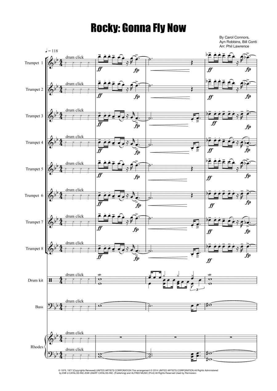 Gonna Fly Now (arr. Phil Lawrence)