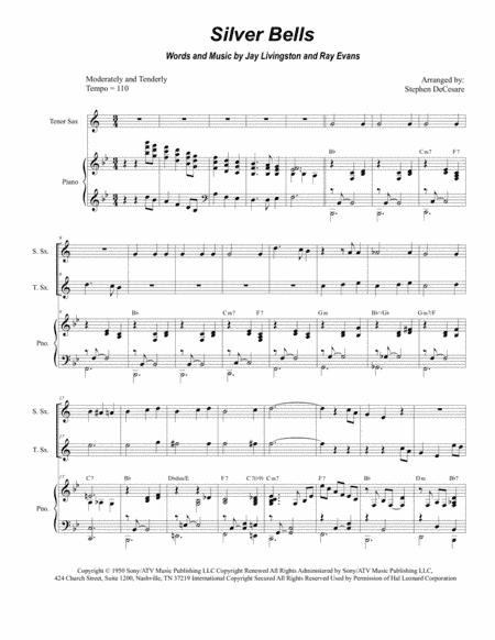 Silver Bells (arr. Stephen DeCesare)
