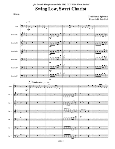 Swing Low (arr. Kenneth D. Friedrich)