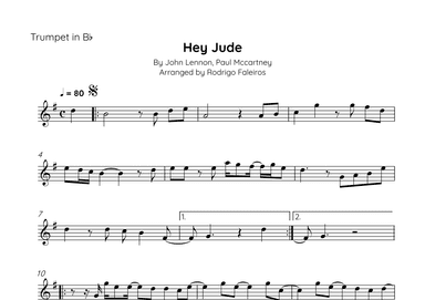 Hey Jude (arr. Rodrigo Faleiros)