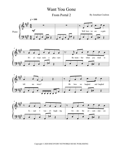 Want You Gone (arr. Iván Díaz)