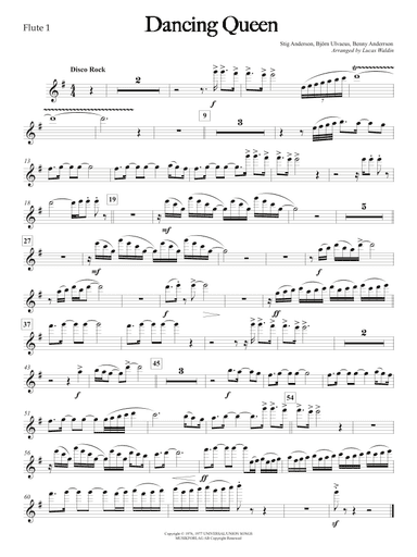 Dancing Queen (arr. Lucas Waldin)