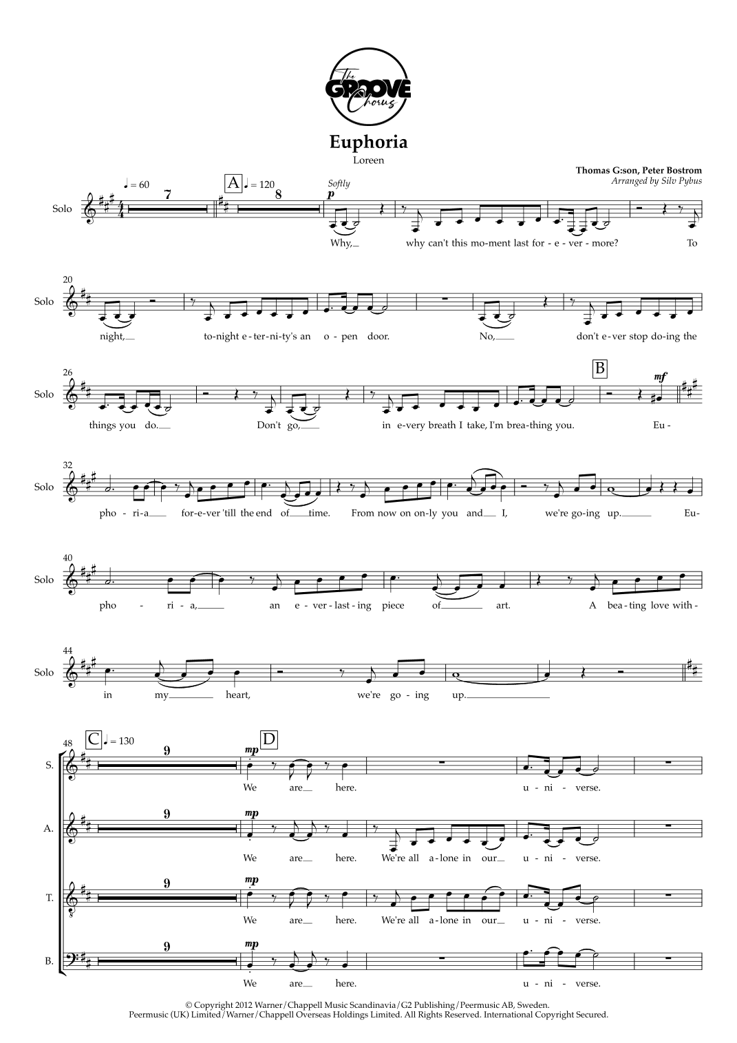 Euphoria (arr. Silv Pybus)