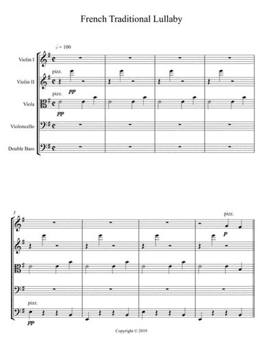 French Traditional Lullaby (arr. Halley Feaster)