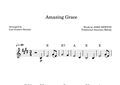 Amazing Grace (arr. Luís Gustavo Rossato)