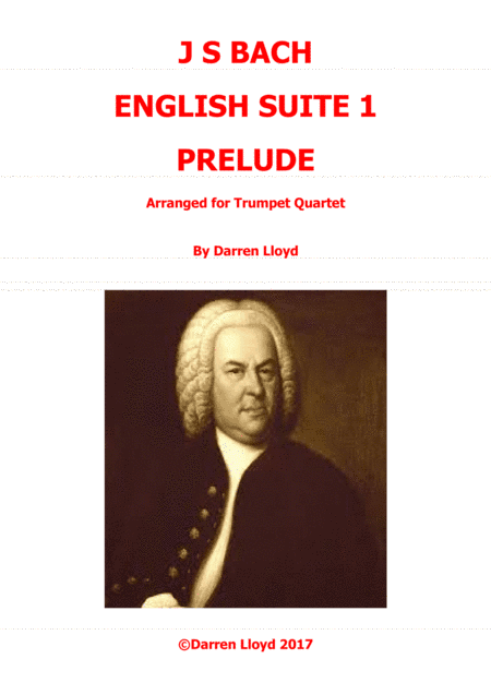 English Suite - Prelude for Trumpet Quartet (arr. Darren Lloyd)
