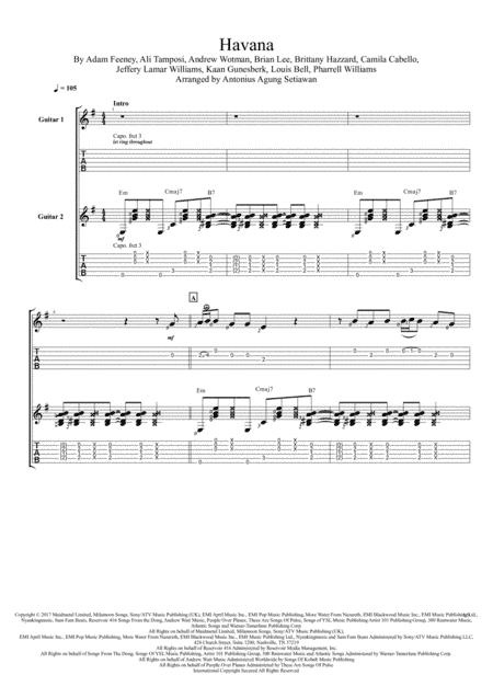 Havana (arr. Antonius Agung Setiawan)